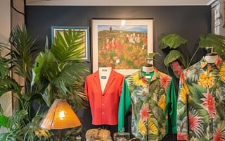 Behind the Scenes at Bailey's Antiques and Aloha Shirts: Blending Vintage and Tropical Aesthetics