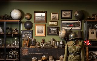 Treasure Trove of Military Memorabilia: Discovering International Military Antiques
