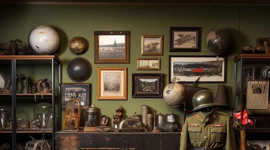 Treasure Trove of Military Memorabilia: Discovering International Military Antiques