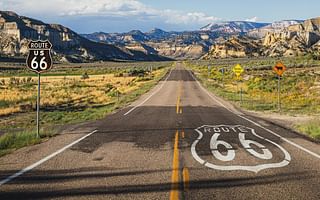 How much of Route 66 is still drivable today?