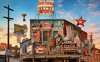 What are some popular destinations along Route 66 West for antique enthusiasts?