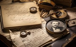 What insights about historical figures can be gained through antique items?